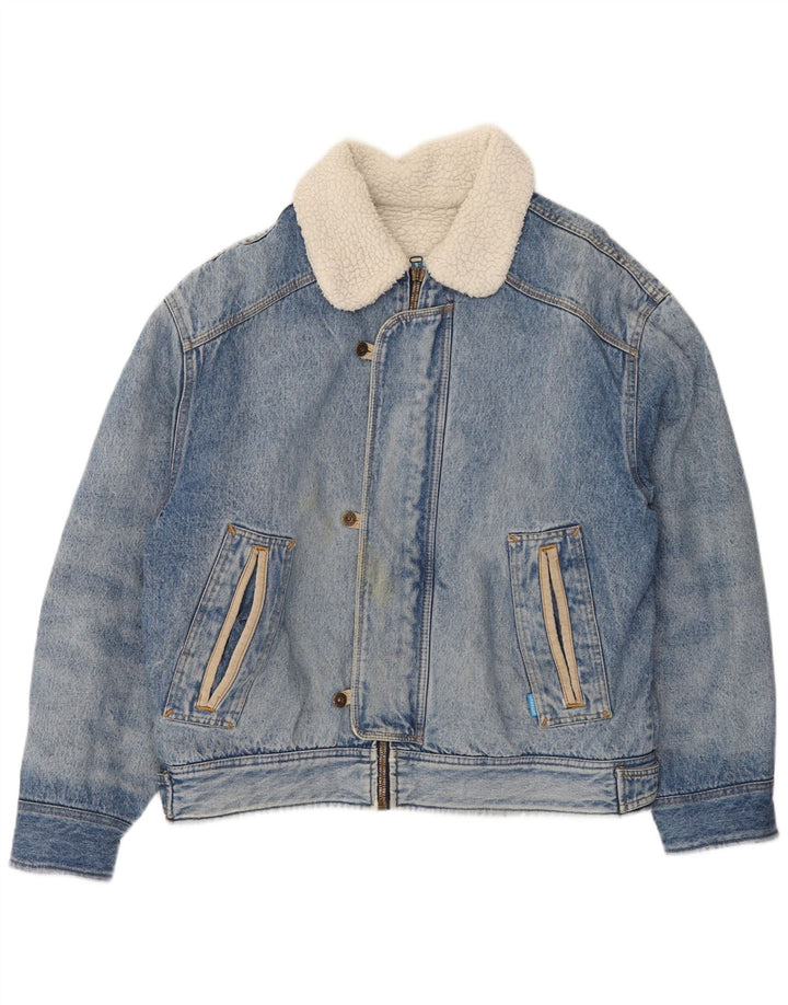 Jachetă de blugi Sherpa pentru bărbați Carrera UK 42 XL Albastru