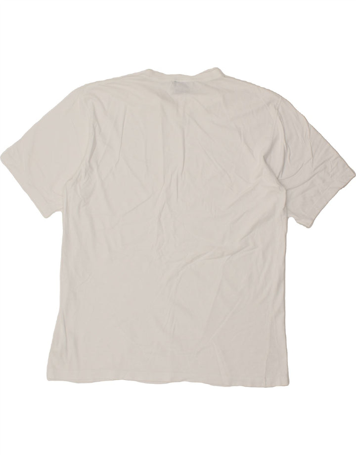 BOSS ORANGE Mens T-Shirt Top 2XL White Cotton Vintage Boss Orange and Second-Hand Boss Orange from Messina Hembry 