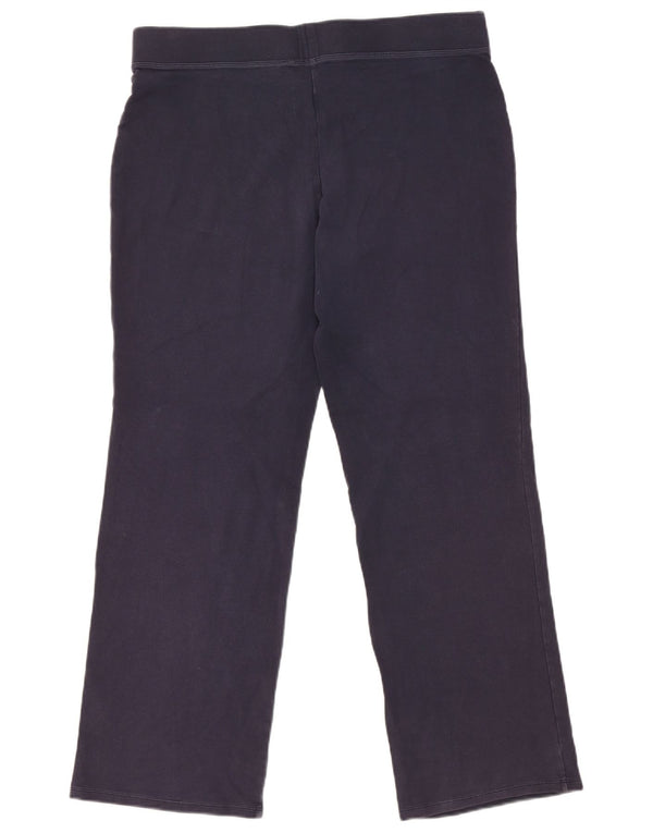 Leggings pentru femei Marks & Spencer UK 16 mari, albastru, bumbac