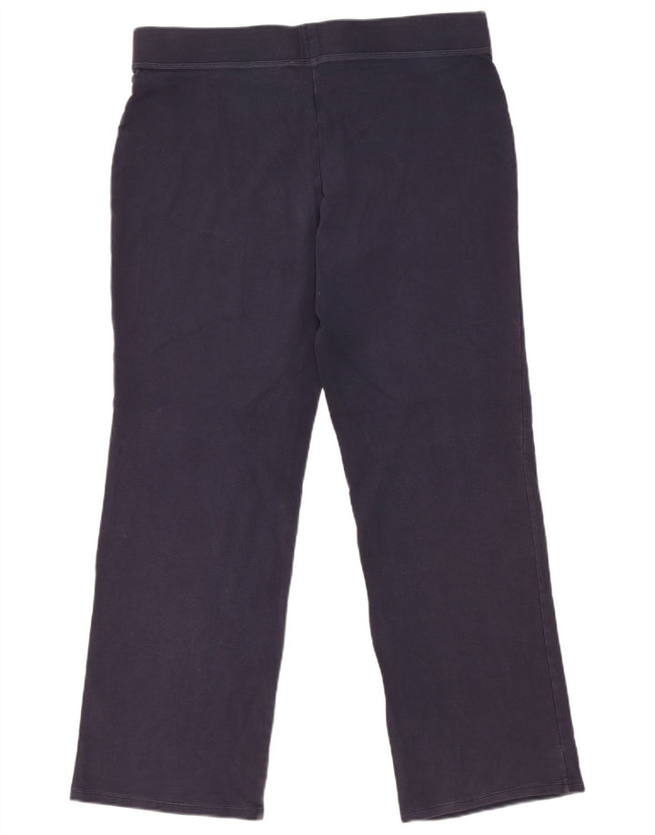 Leggings pentru femei Marks & Spencer UK 16 mari, albastru, bumbac