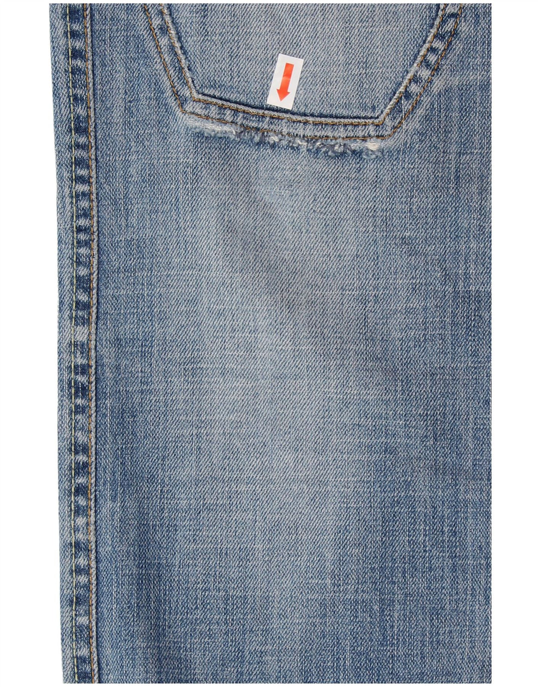 JECKERSON Womens Straight Jeans W27 L34 Blue