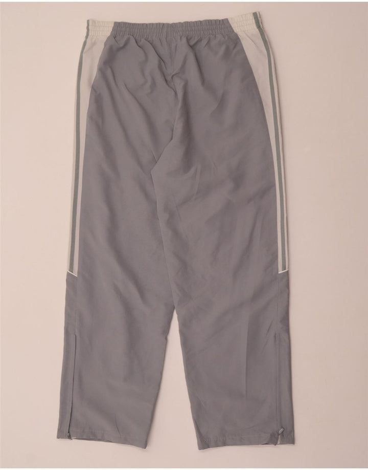 Pantaloni de trening Adidas pentru bărbați, mari, gri, poliester color bloc