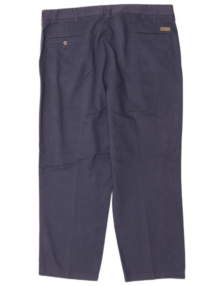 Pantaloni chino drept bărbați LEE L40 L29 bumbac bleumarin
