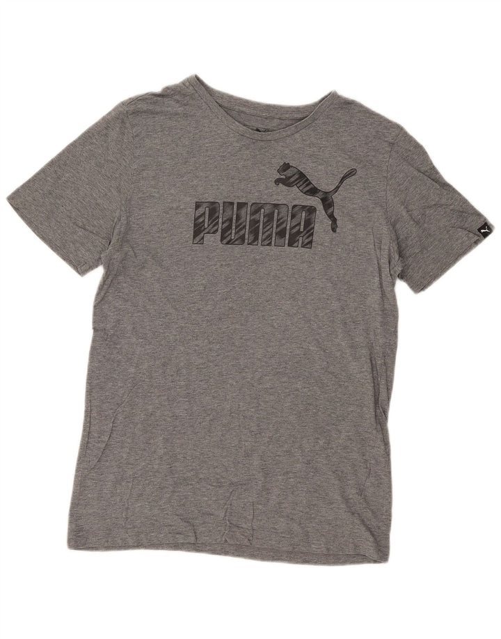 Tricou grafic Puma pentru bărbați Top mic gri
