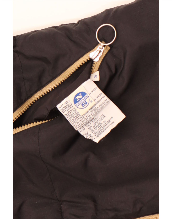 North Sails Gilet Captusit Reversibil pentru Barbati UK 36 Small Poliamida Neagra