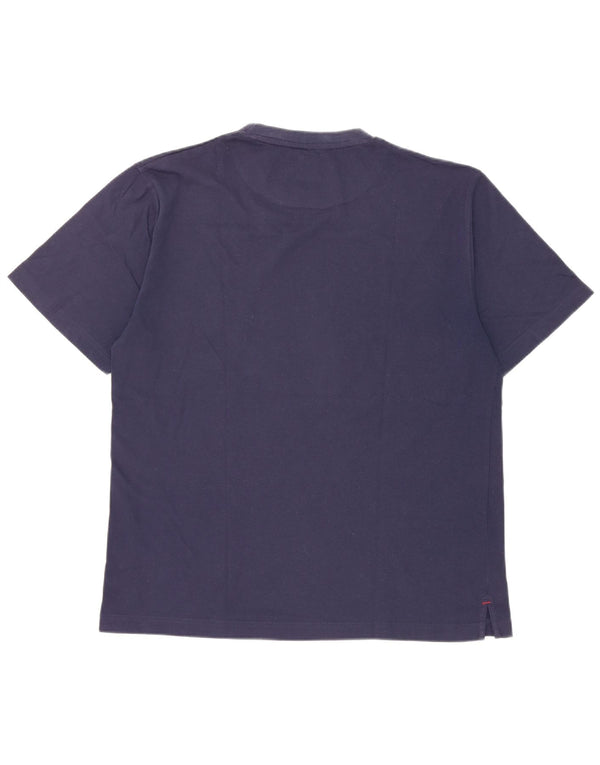 Tricou pentru bărbați Colmar Top XL Bumbac bleumarin