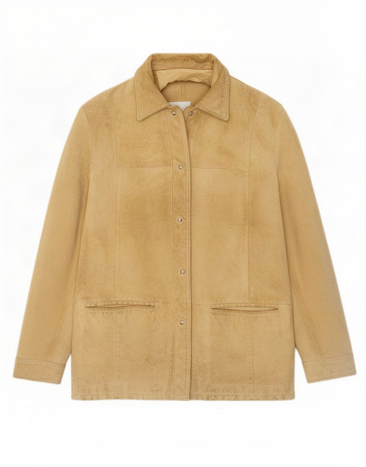 Martin Eden Jachetă de piele intoarsa pentru femei IT 42 Medium Beige Piele