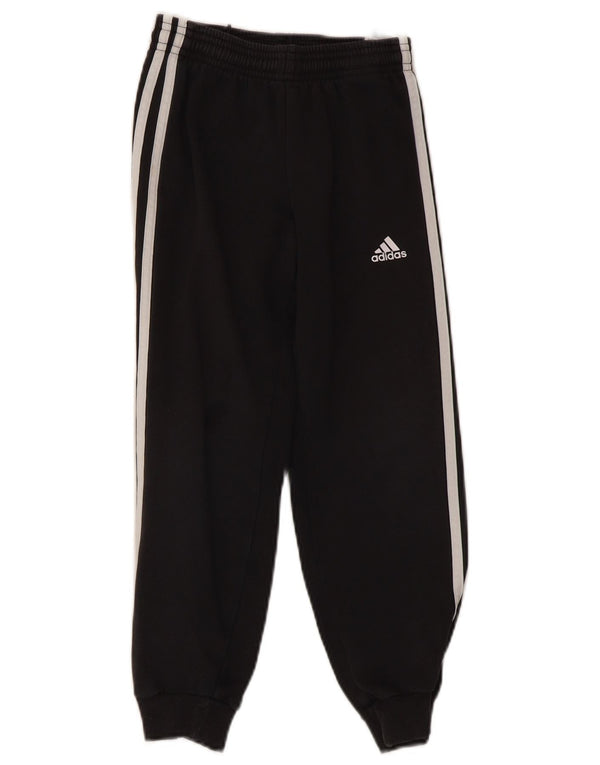 Adidas Băieți Pantaloni Trening Pantaloni Joggeri 6-7 Ani Bumbac Negru