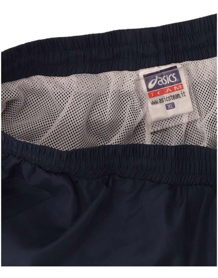 Pantaloni de trening Asics pentru bărbați XL bleumarin poliester