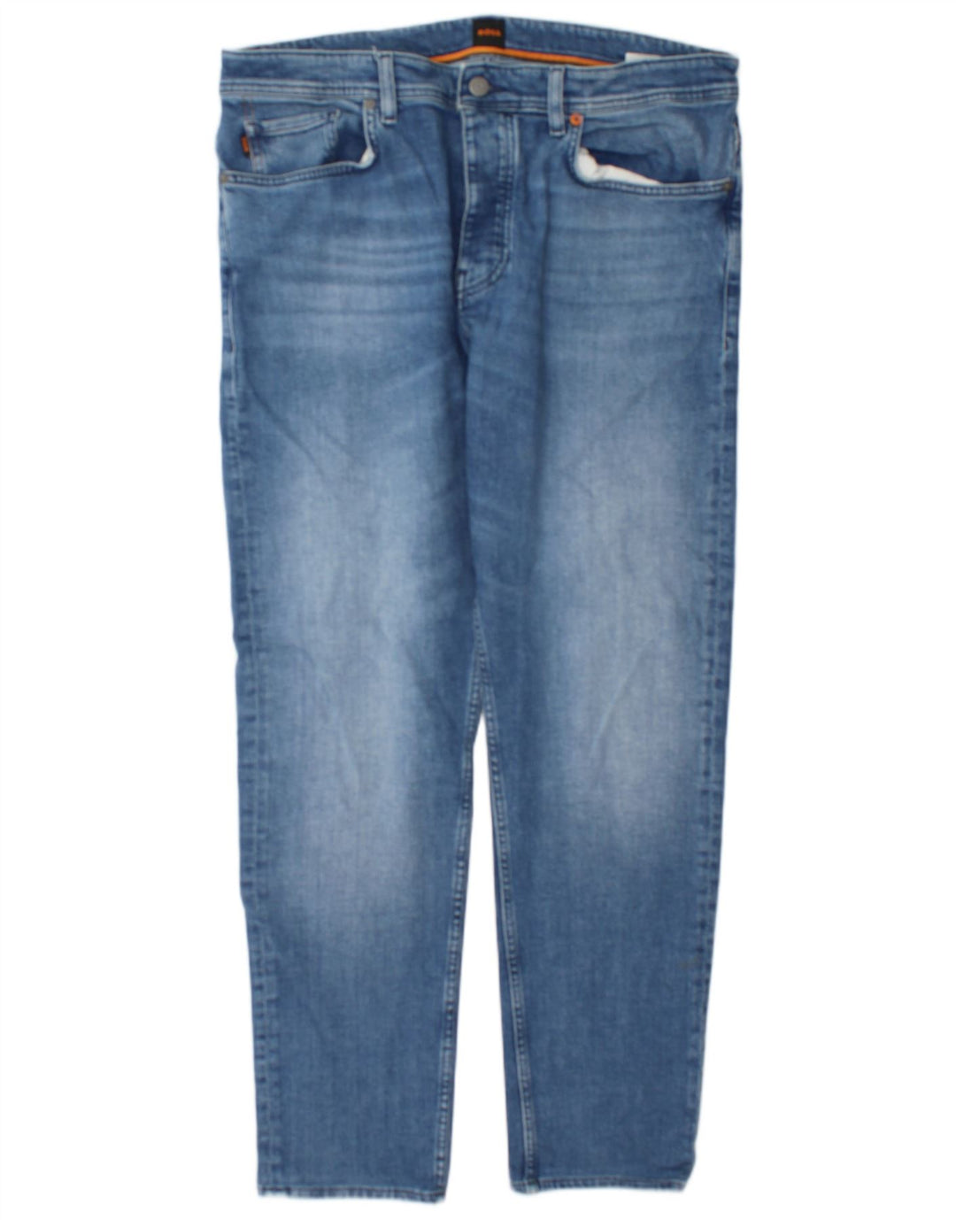 Blugi slim pentru bărbați Hugo Boss W36 L32 Bumbac albastru