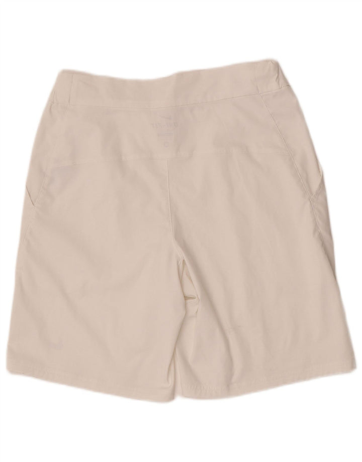 Pantaloni scurți chino pentru bărbați Nike Dri Fit Medium W30 Poliester alb