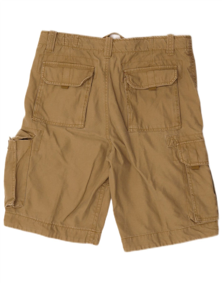 Pantaloni scurti cargo vintage pentru bărbați IT 50 Large W34 Brown Bumbac