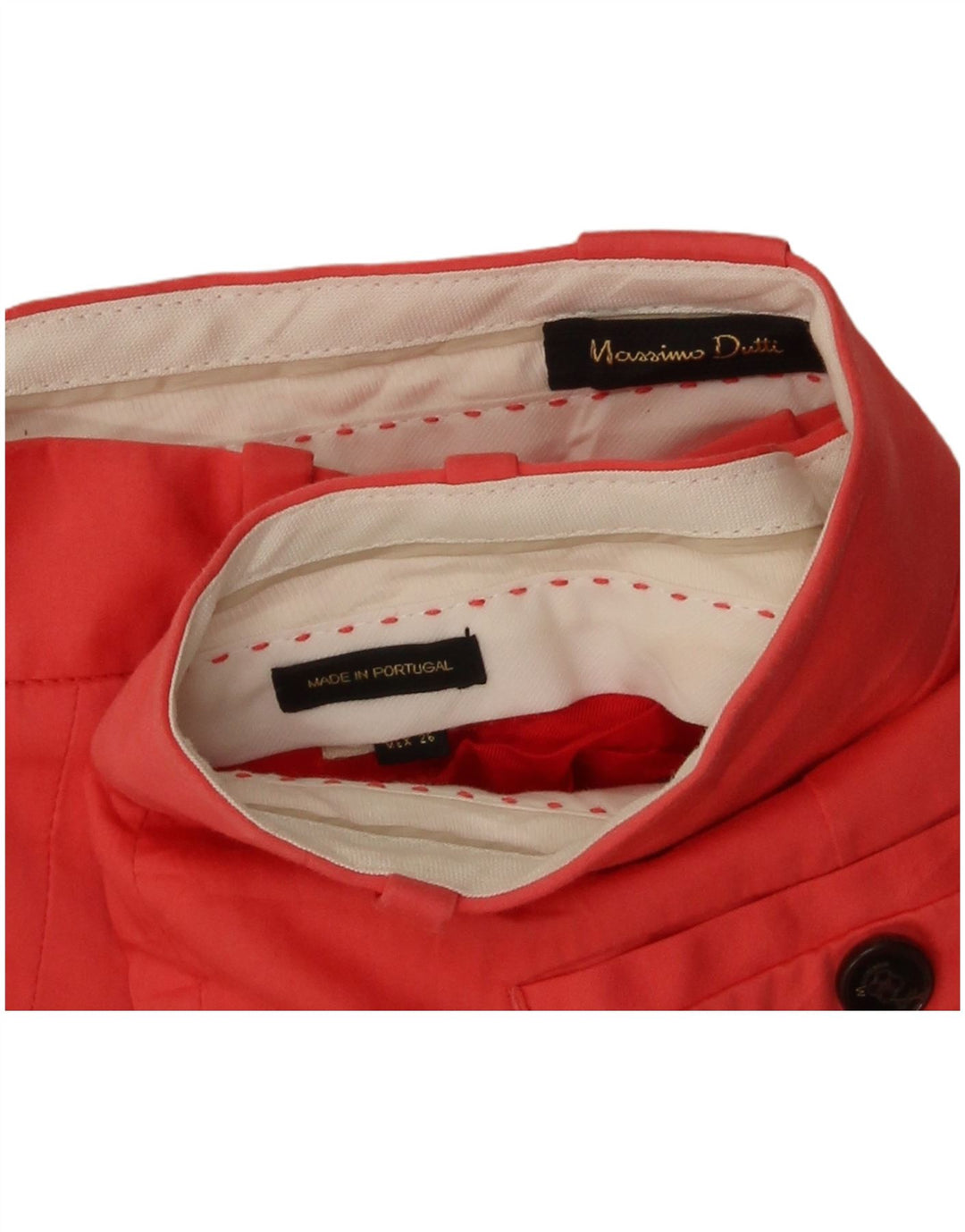 Massimo Dutti Pantaloni chino slim pentru bărbați L26 L29 roz