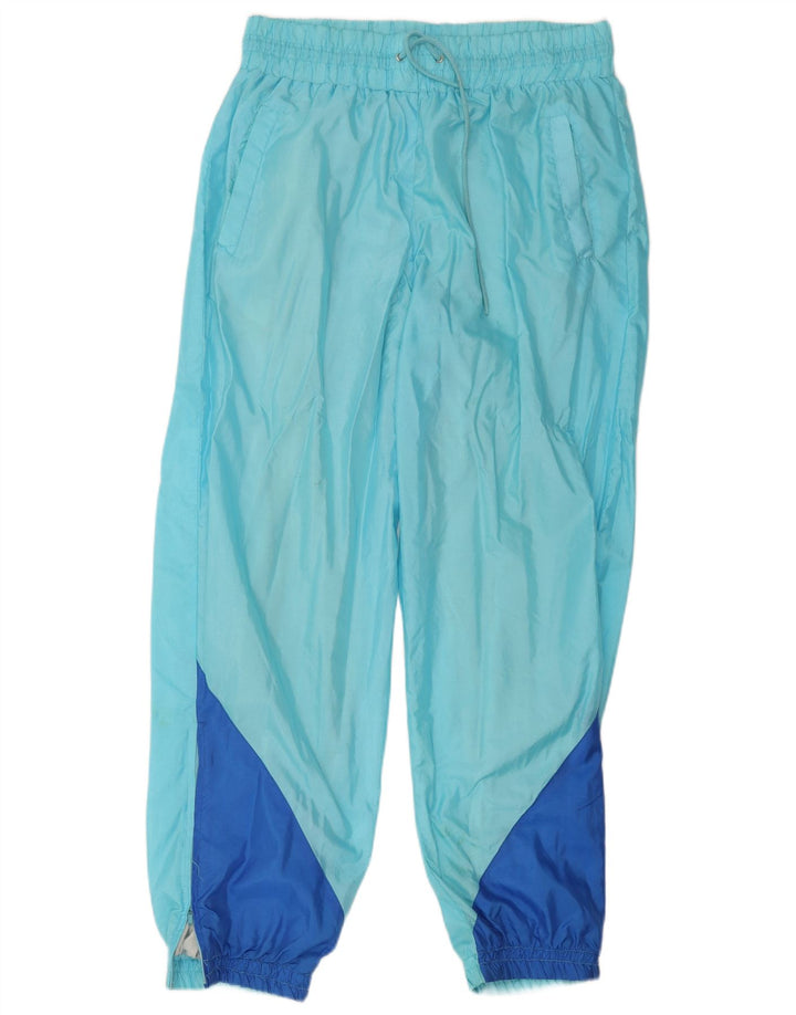Pantaloni de trening vintage pentru femei 2XL, albastru, poliamidă color bloc