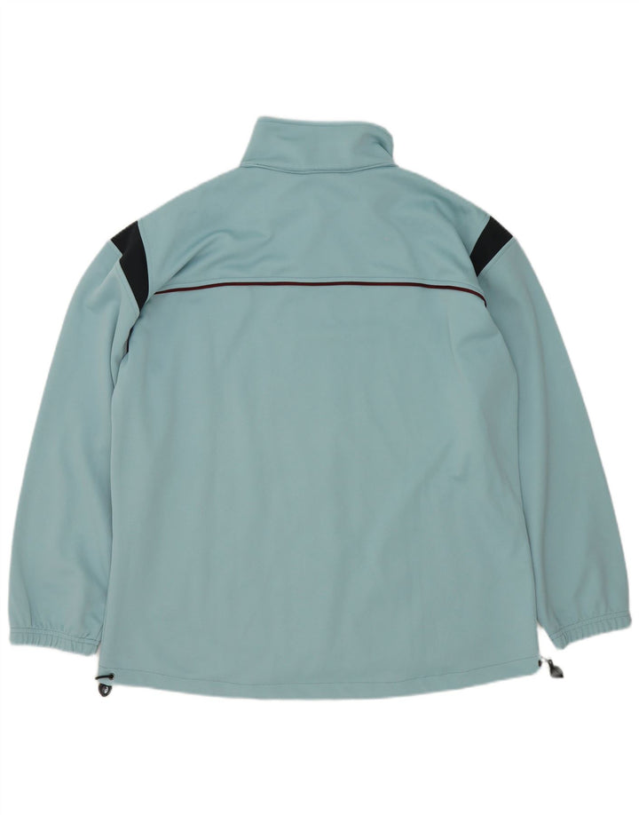 Jachetă de trening pentru bărbați Asics, 2XL, poliester color bloc, albastru