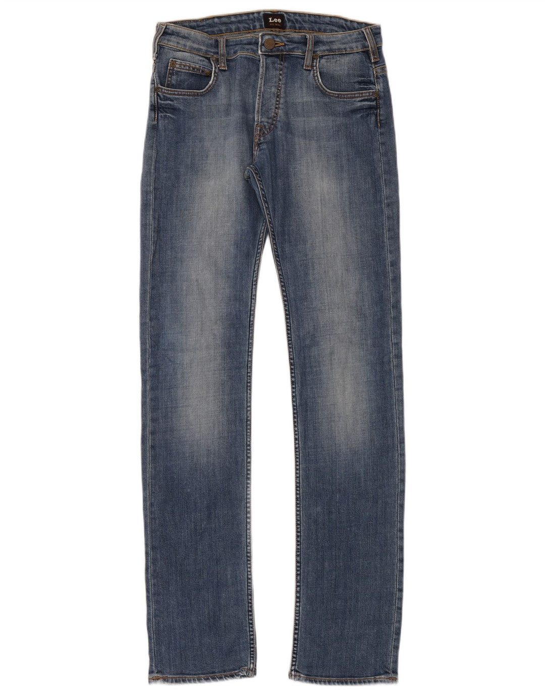 Blugi Lee Powell Slim pentru femei W30 L34 Bumbac albastru