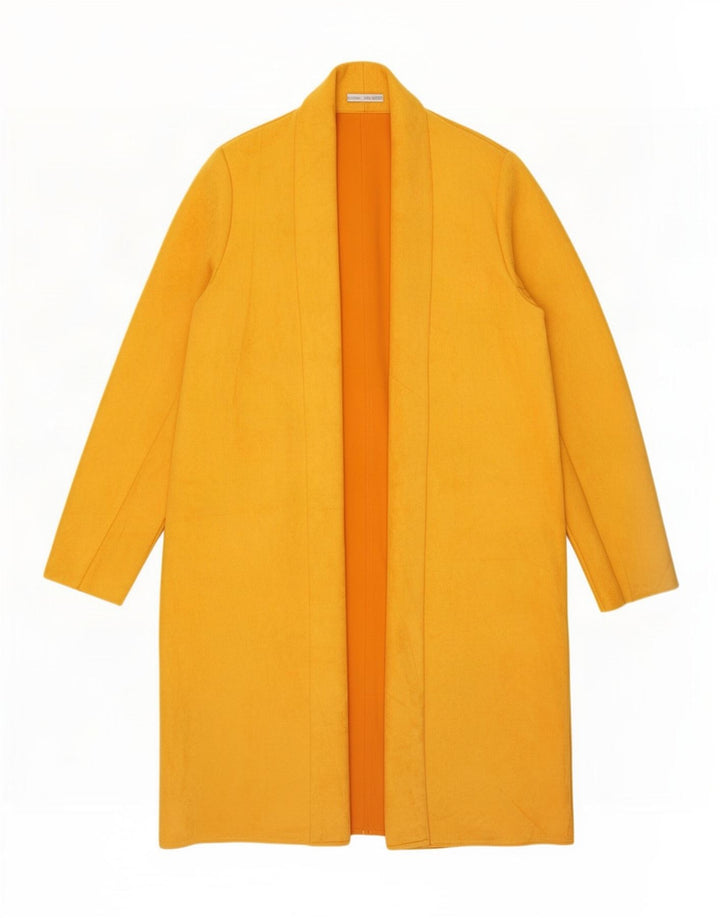 Pardesiu deschis pentru femei Zara UK 18 XL Galben poliester