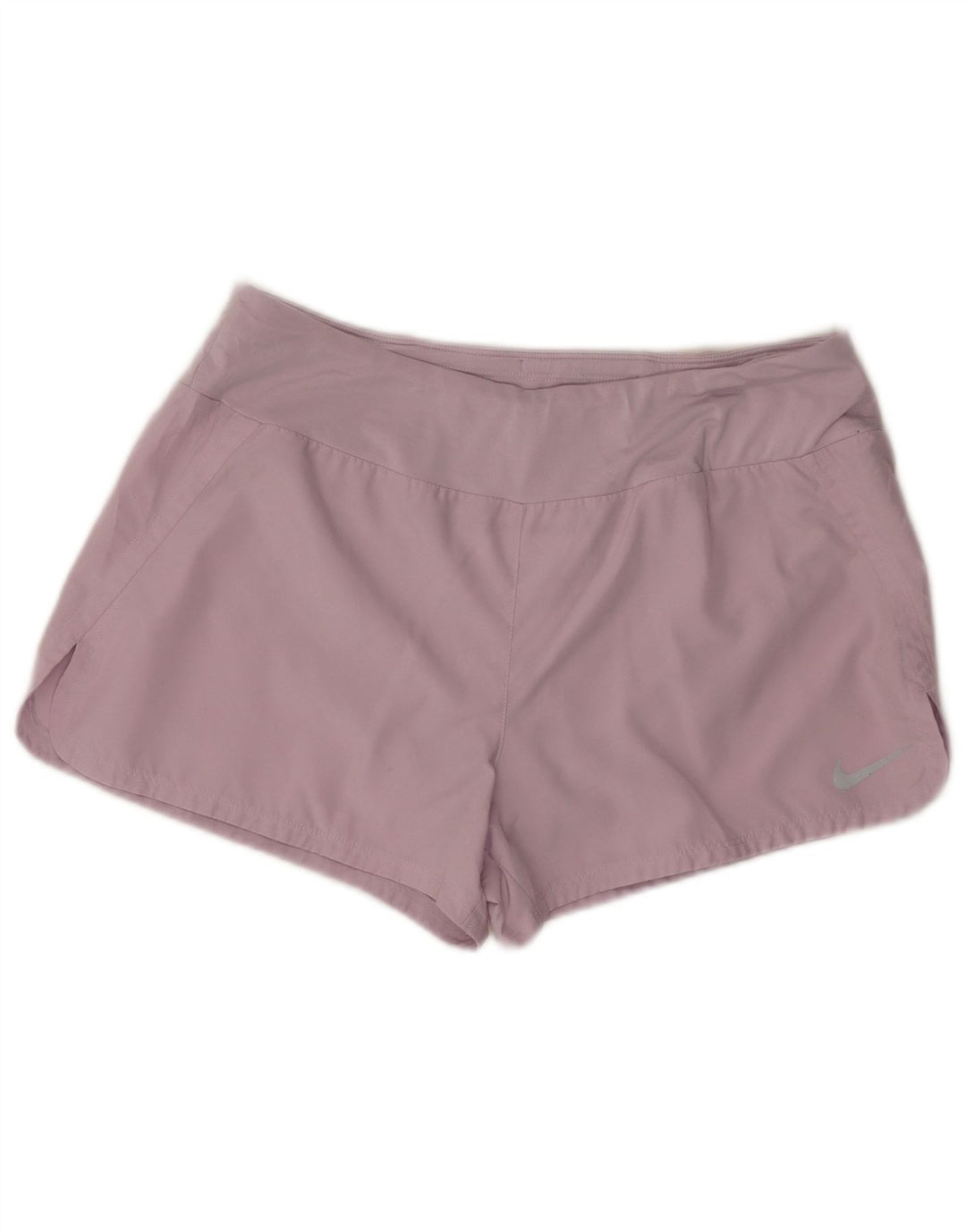 Pantaloni scurti sport Nike Dri Fit pentru femei UK 14 Poliester violet mare