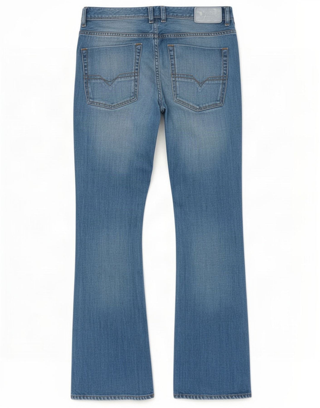 Blugi pentru bărbați Diesel Zatiny, cu tăiere obișnuită, bootcut W33 L30, bumbac albastru