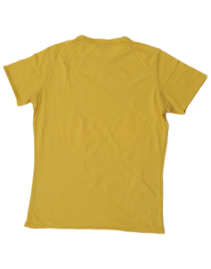Tricou grafic pentru bărbați Diesel Top mic galben