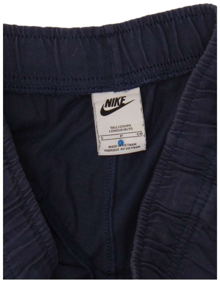 Pantaloni scurti sport NIKE pentru bărbați, bumbac, albastru bleumarin
