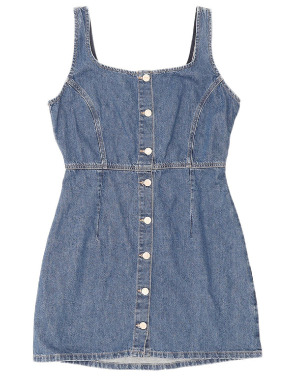 Rochie de denim fără mâneci Tommy Hilfiger pentru femei UK 18 XL Bumbac albastru