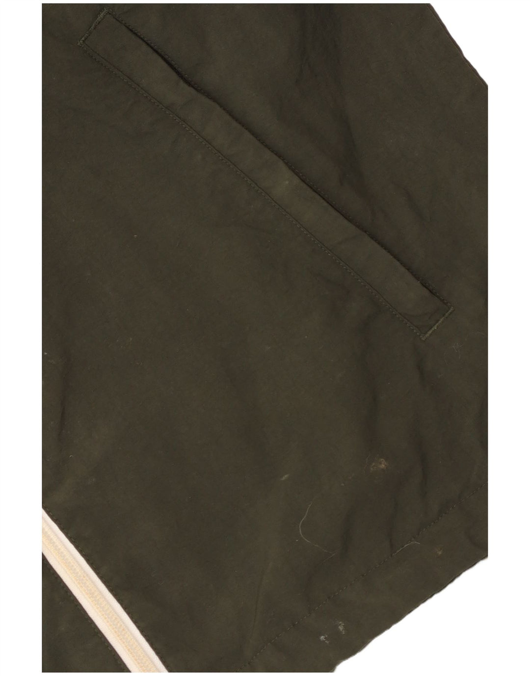 Jachetă de ploaie cu glugă pentru bărbați Adidas UK 36 Poliester camuflaj kaki mic