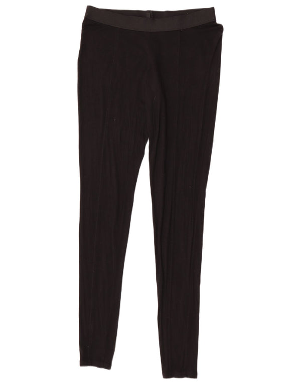 Leggings Benetton pentru femei UK 14 Medium Black Viscose
