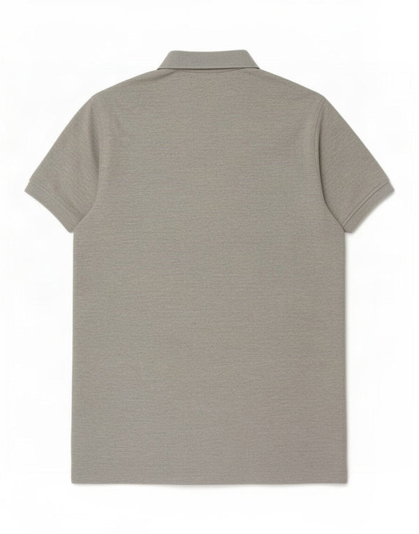 Tricou polo pentru bărbați Tommy Hilfiger, slim fit, gri mediu, bloc de culoare