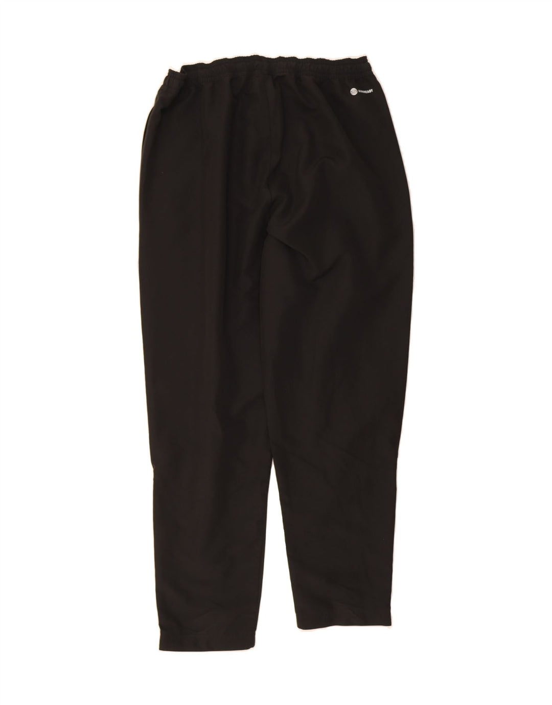 ADIDAS Mens Aeroready Graphic Tracksuit Trousers Large  Black Polyester Vintage Adidas and Second-Hand Adidas from Messina Hembry 
