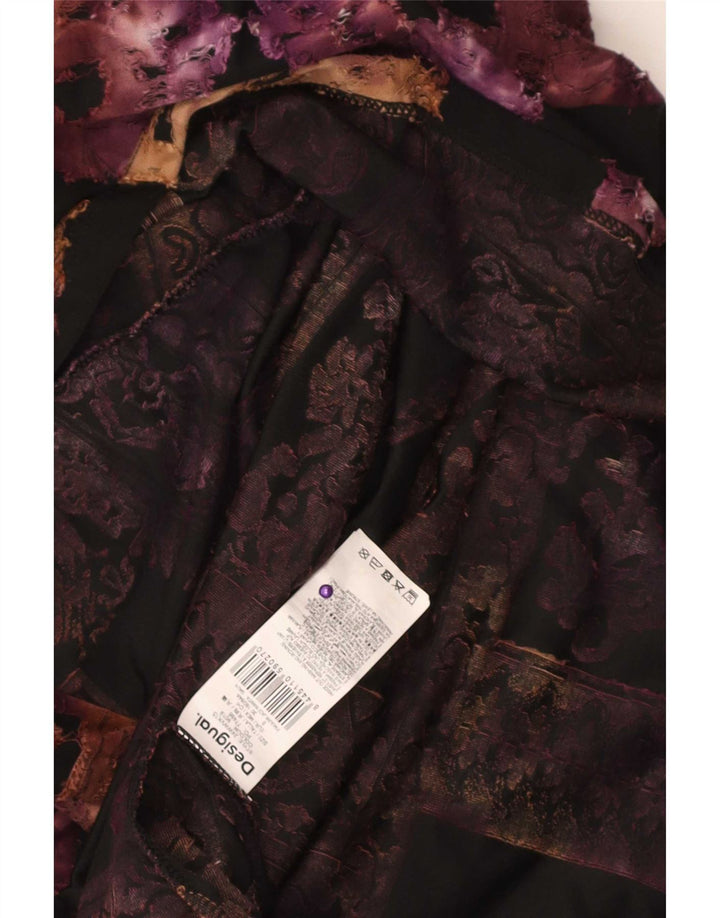 Rochie maxi fără mâneci pentru femei Desigual UK 8, mică, multicoloră, patchwork