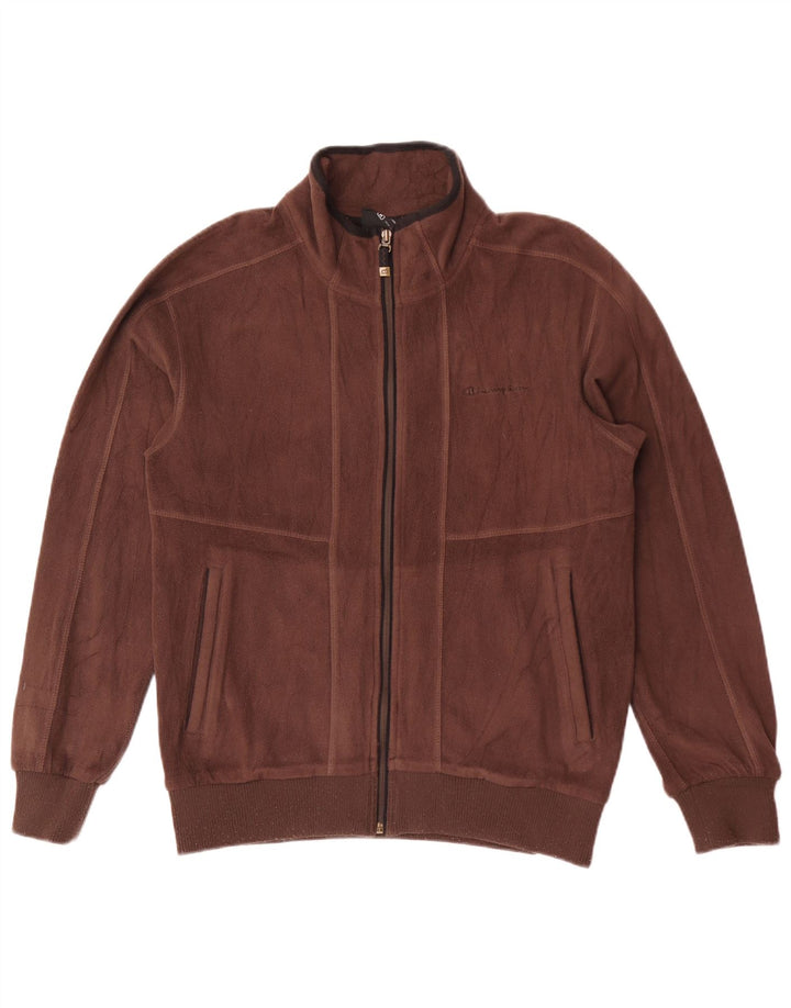 Jachetă fleece pentru bărbați Champion UK 38 Medium Brown Poliester Sports