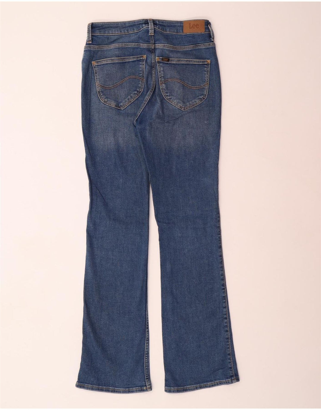 LEE Womens Bootcut Jeans W28 L30 Blue
