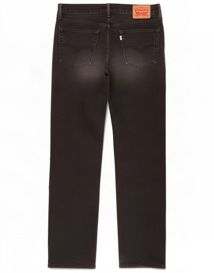 Blugi drepti pentru bărbați Levi's 514 W36 L32 bumbac negru
