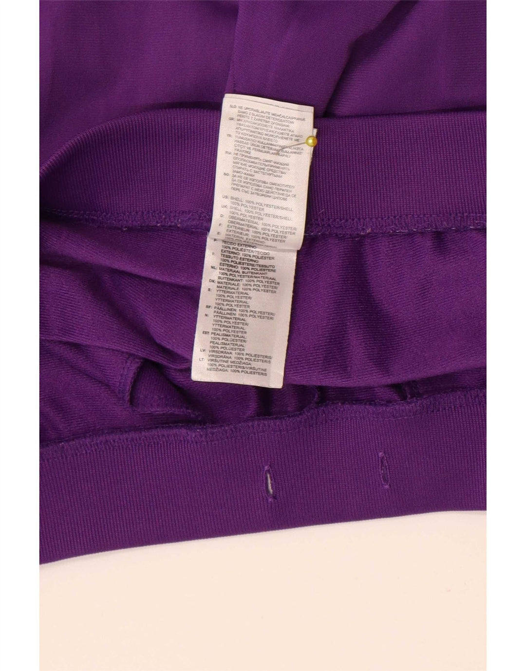Pantaloni de trening Adidas pentru femei UK 8/10 Poliester violet mic
