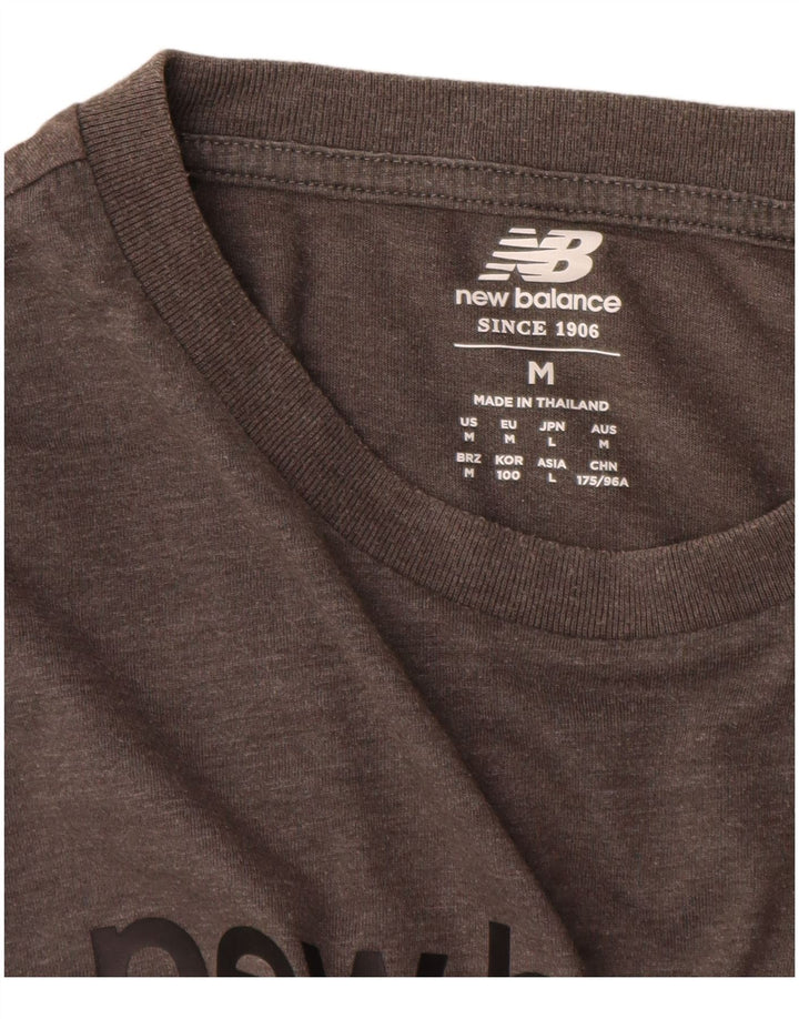Tricou grafic pentru bărbați New Balance Top Medium Gri