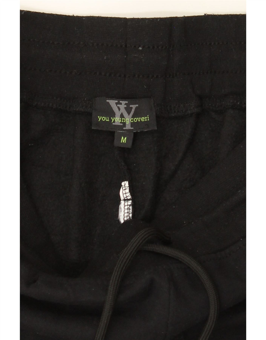 COVERI Boys Tracksuit Trousers Joggers 13-14 Years Medium Black Vintage Coveri and Second-Hand Coveri from Messina Hembry 