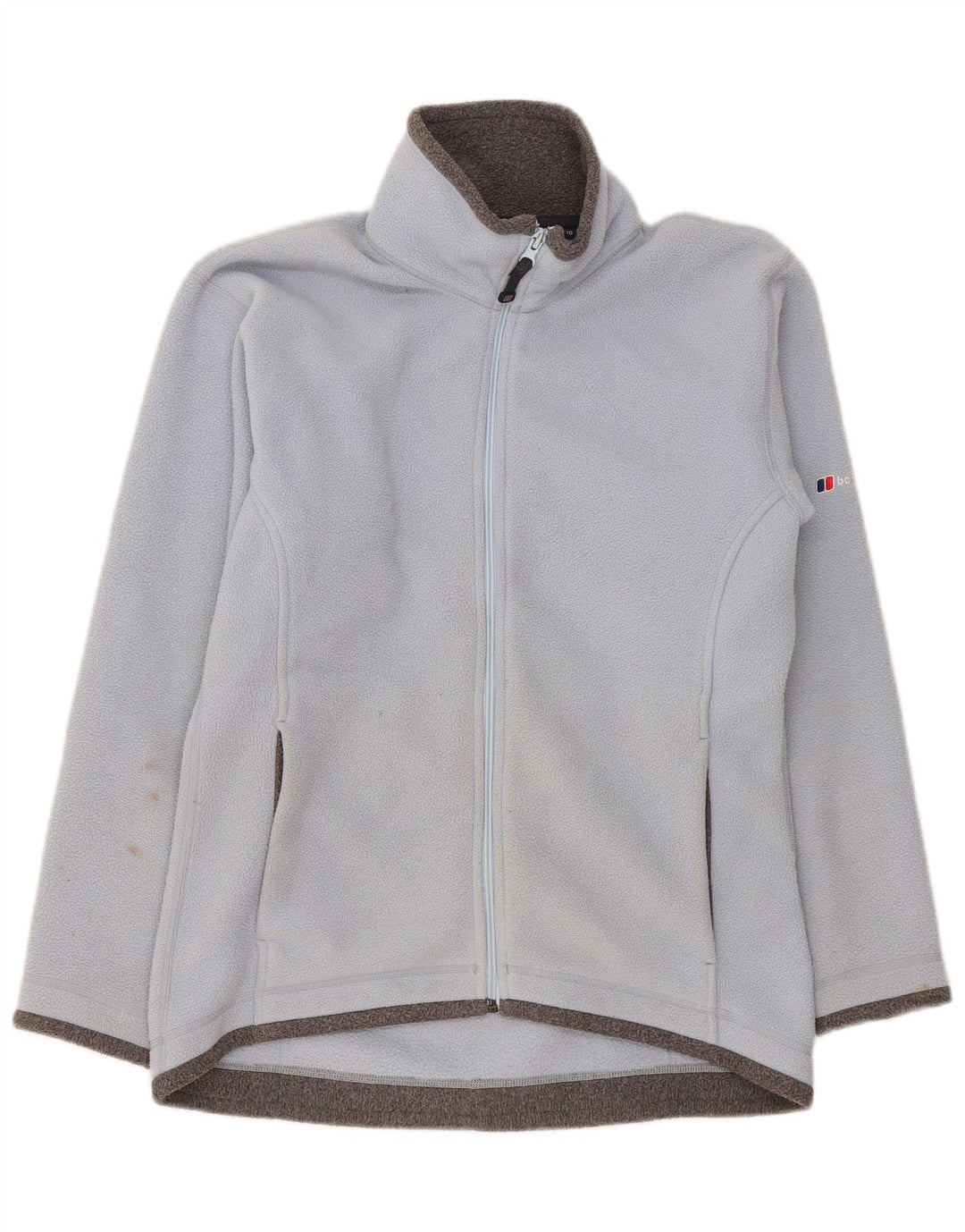 Jachetă fleece supradimensionată pentru femei Berghaus UK 10 Small Blue Colorblock