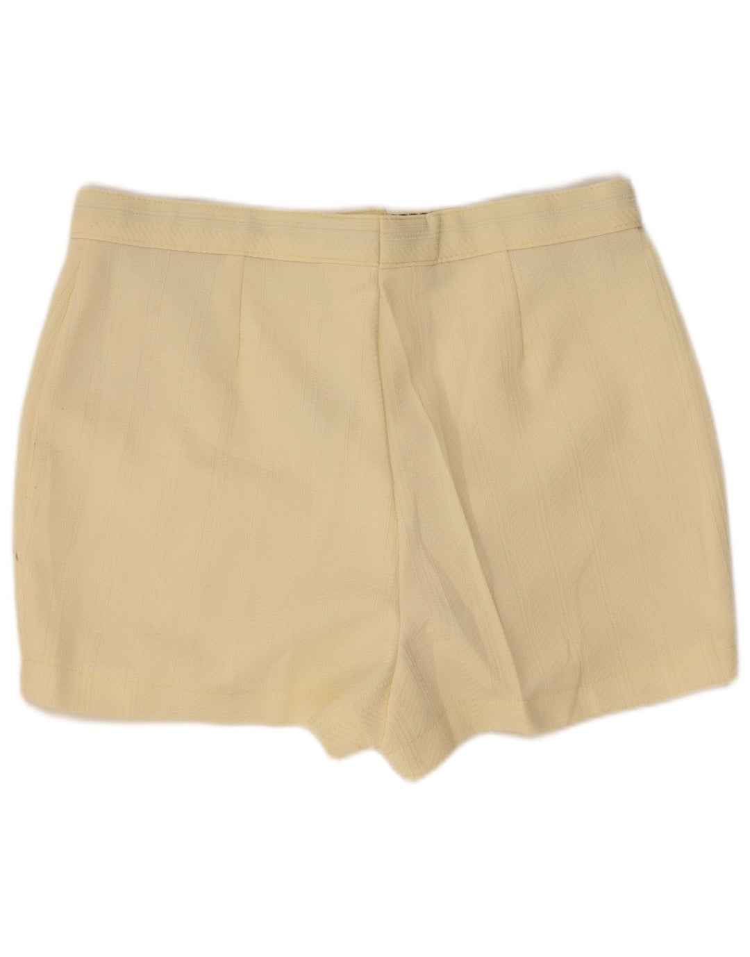 Pantaloni scurti chino vintage pentru femei, mediu W30, galben