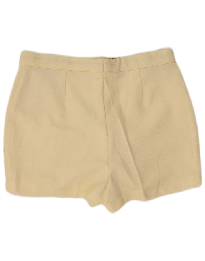 Pantaloni scurti chino vintage pentru femei, mediu W30, galben