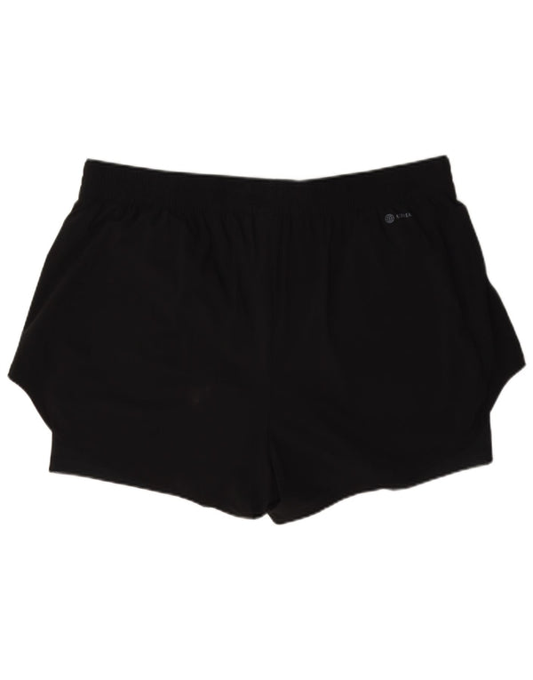Pantaloni scurți sport Adidas pentru femei UK 24/26 2XL Negru Poliamidă