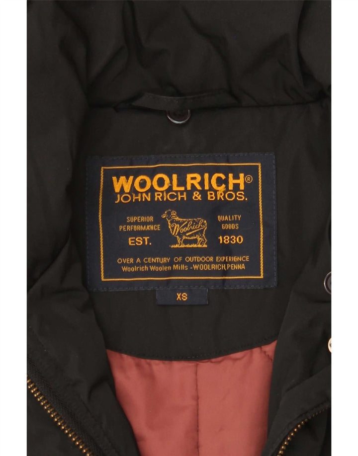 Jachetă căptușită Woolrich pentru femei UK 6 XS Negru