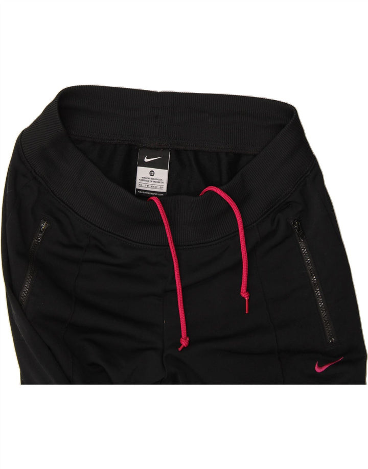NIKE Womens Tracksuit Trousers Joggers UK 6 XS  Black Polyester Vintage Nike and Second-Hand Nike from Messina Hembry 
