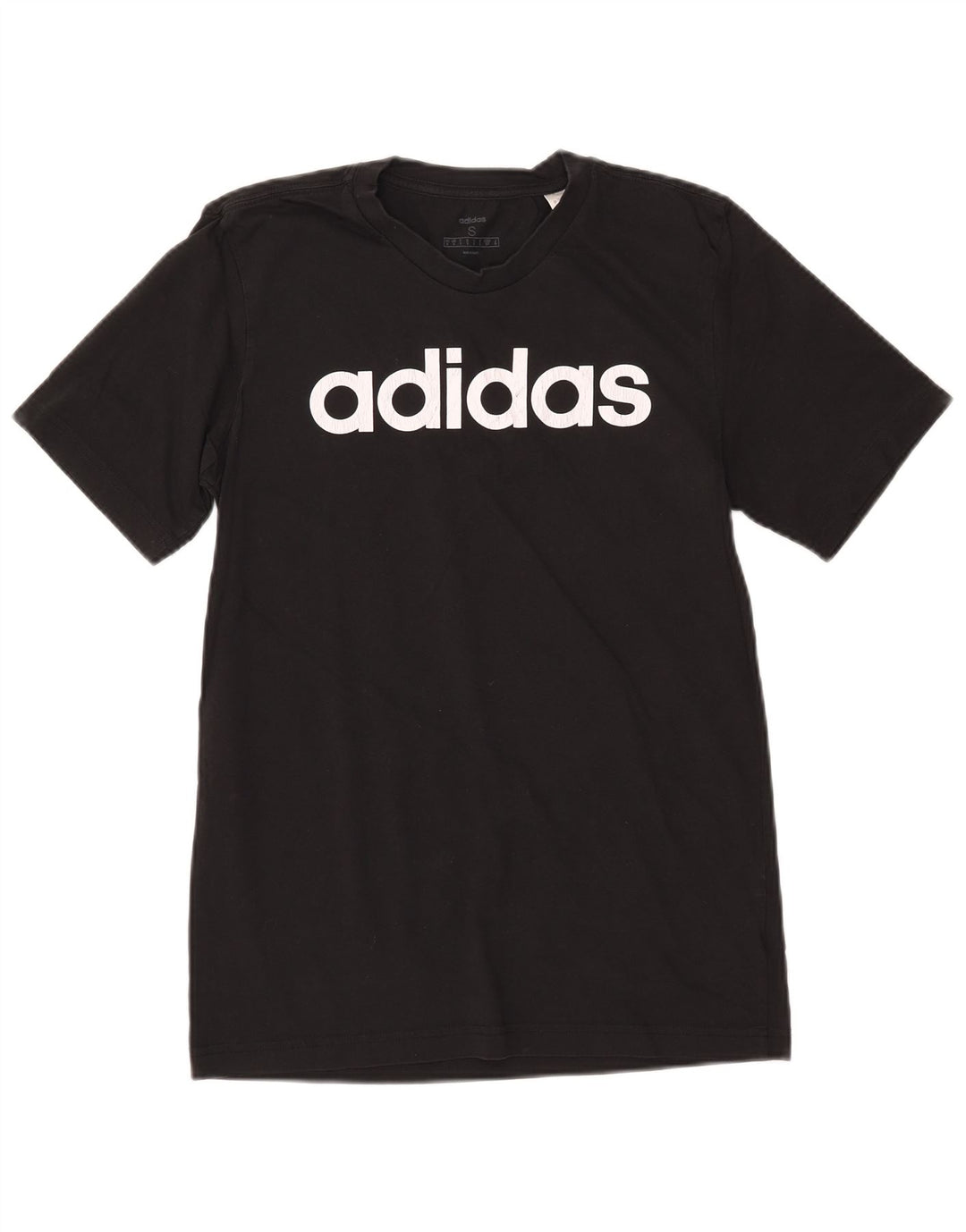 Tricou grafic ADIDAS pentru bărbați Top mic bumbac negru