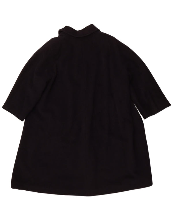 LUISA SPAGNOLI Palton supradimensionat pentru femei UK 16 mare, lână virgină, albastru