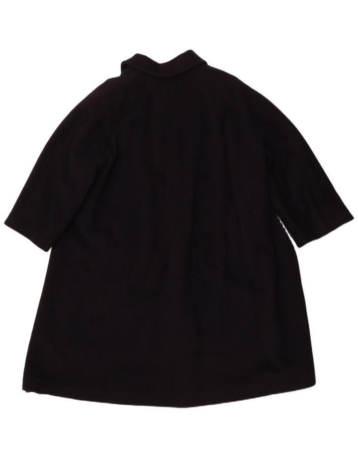 LUISA SPAGNOLI Palton supradimensionat pentru femei UK 16 mare, lână virgină, albastru