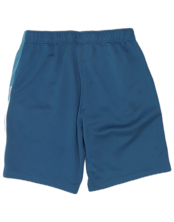 Pantaloni scurți sport grafic Nike pentru bărbați, poliester albastru mediu