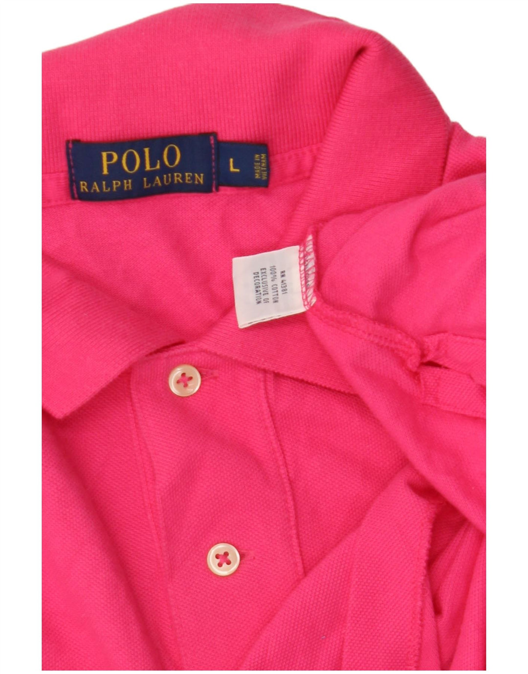 Cămașă Polo Ralph Lauren bărbătească mare bumbac roz
