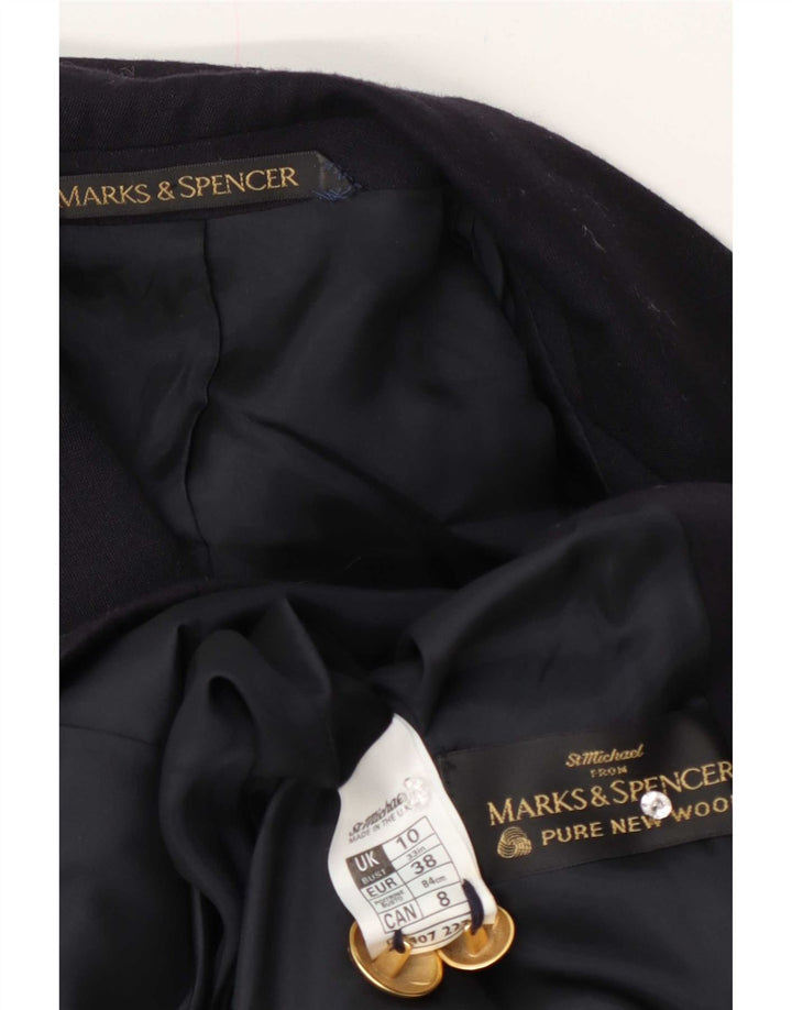 Marks & Spencer jachetă supradimensionată pentru femei UK 10 mic, bleumarin