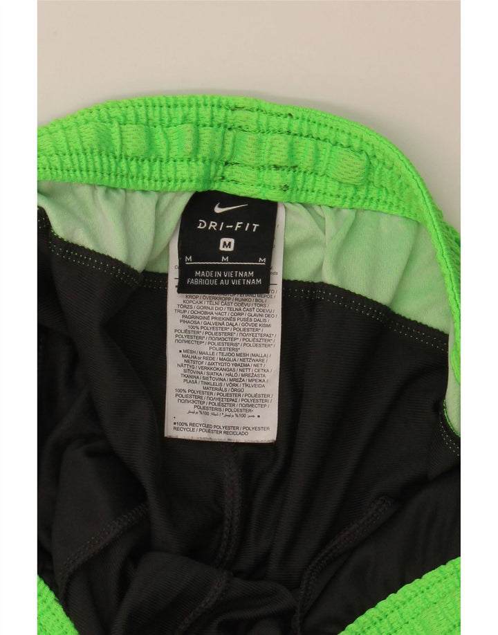 Pantaloni de trening Nike Dri Fit pentru femei UK 12 Medium Gri Colorblock